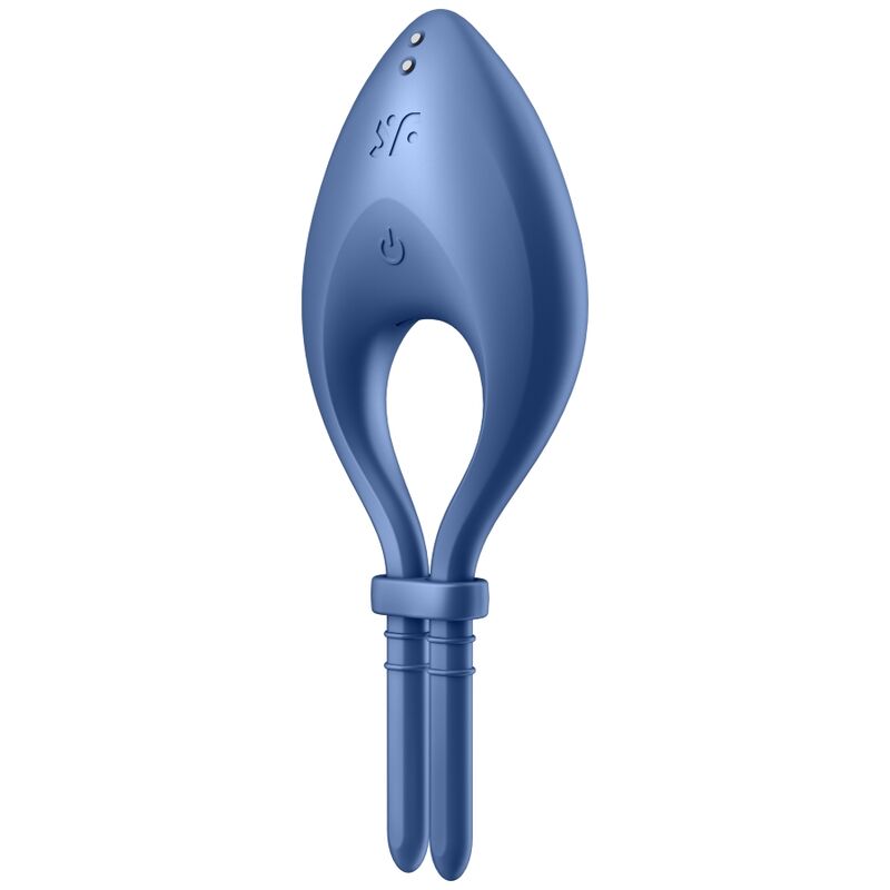 Satisfyer Aplicación Vibrador de Anillo Bullseye Azul