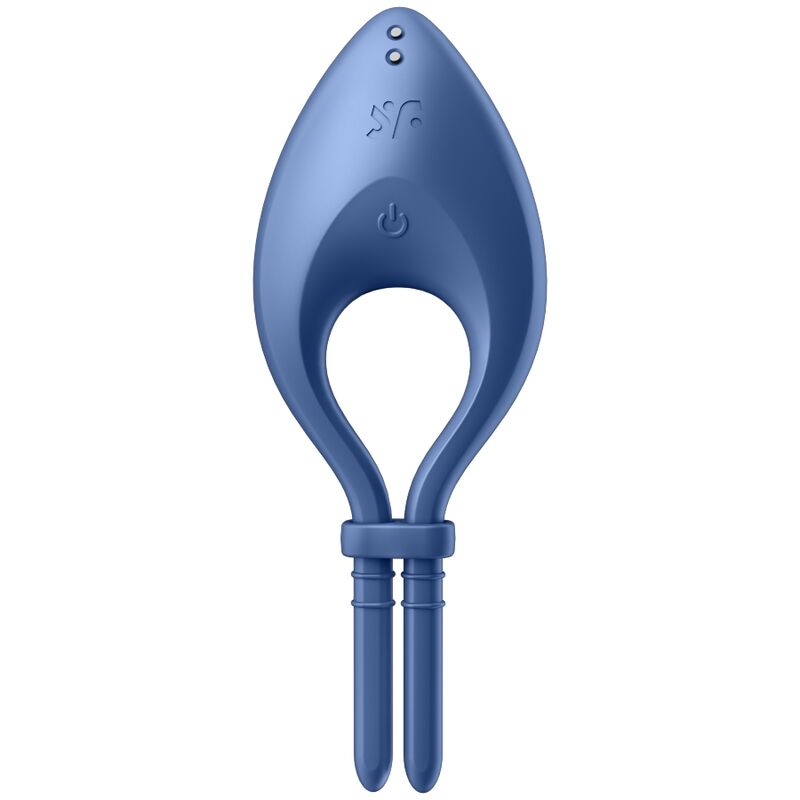Satisfyer Aplicación Vibrador de Anillo Bullseye Azul