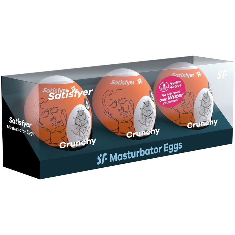 Satisfyer 3 Ovos Masturbadores Naughty, Savage & Crunchy