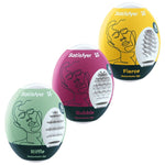 Satisfyer 3 Ovos Masturbadores Riffle, Bubble & Fierce