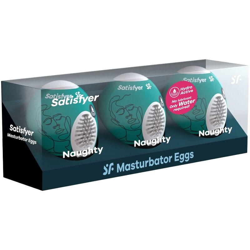 Satisfyer 3 Ovos Masturbador Naughty