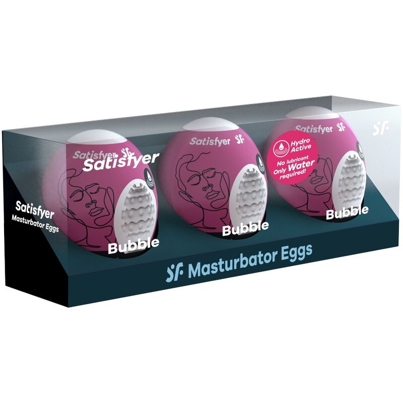 Satisfyer 3 Ovos Masturbador Bubble