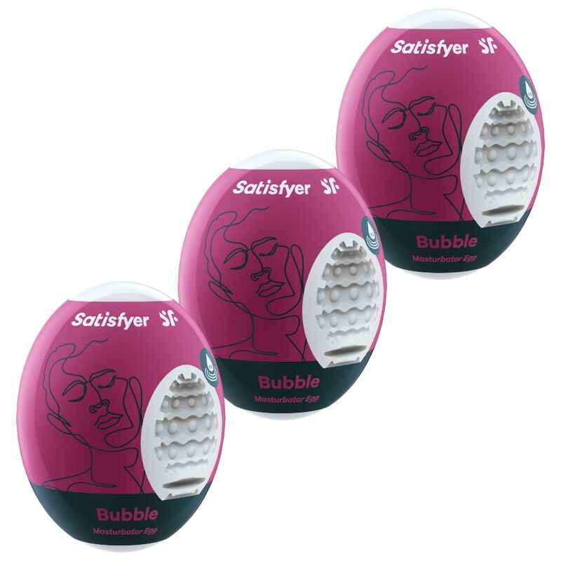 Satisfyer 3 Ovos Masturbador Bubble