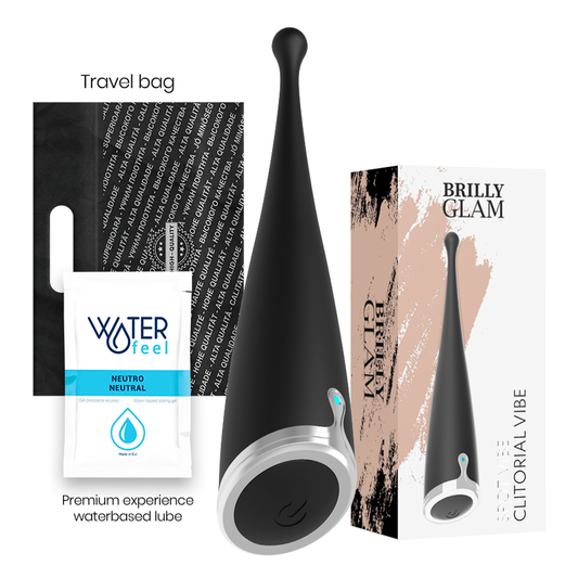 Brilly Glam Spot Vibe Clitorial Negro