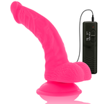 Diversia - Vibrao Flexível Diversia Rosa 21.5 cm -O- 4.5 cm