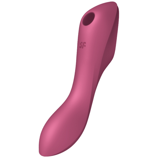 Satisfyer Vibrador de Pulso de Ar Curvy Trinity 3 Vermelho