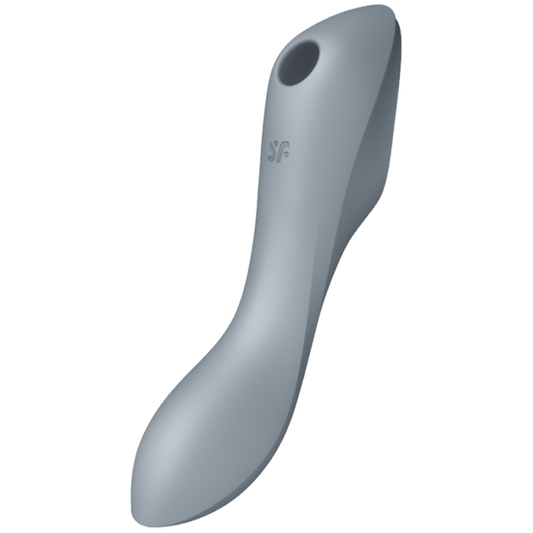 Satisfyer Vibrador de Pulso de Aire Curvy Trinity 3 Gris
