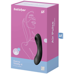 Satisfyer Vibrador de Pulso de Ar Curvy Trinity 4 Preto