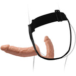Baile Ultra Apaixonado Dildos Duplos com Arnês