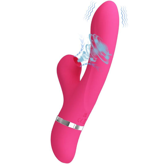 Pretty Love Vibrador y Sucker Salgueiro Conejo