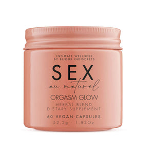 BIJOUX - SUPLEMENTO ALIMENTAR ORGASM GLOW 60 CÁPSULAS