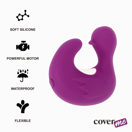 Coverme Dedal de Pato Estimulante de Silicona Recargable Duckymania