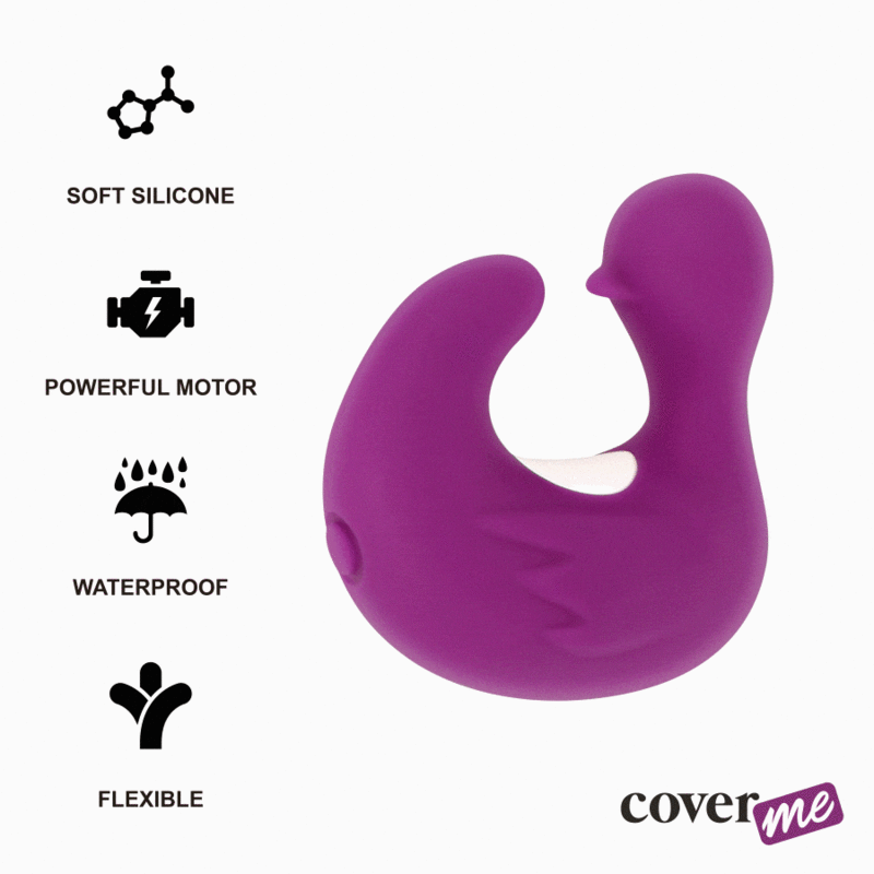Coverme Dedal de Pato Estimulante de Silicona Recargable Duckymania
