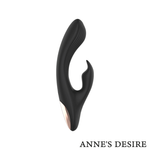 Anne's Desire Rabbit Tecnología de Control Remoto Watchme Negro/Oro