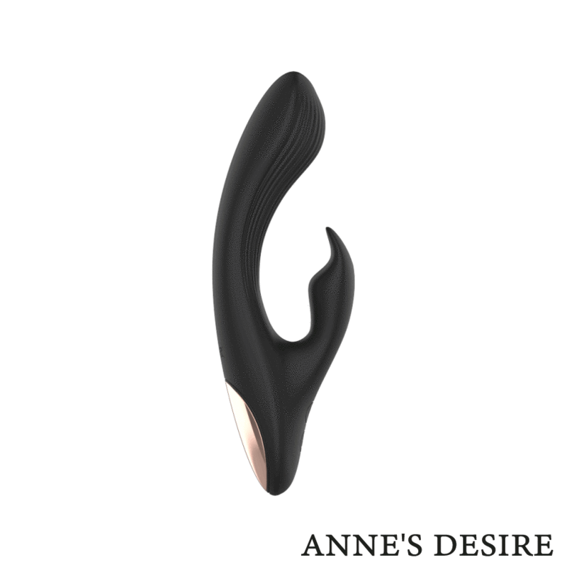 Anne's Desire Rabbit Tecnología de Control Remoto Watchme Negro/Oro