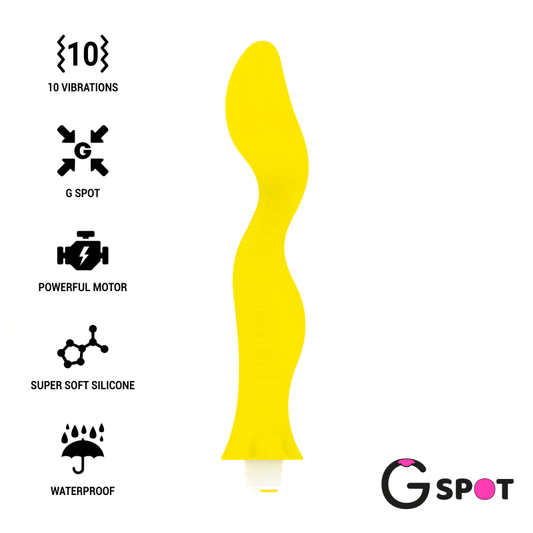 G-spot Ponto G Gavyn Vibrador Amarelo
