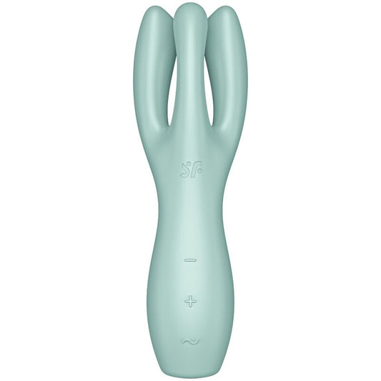 Satisfyer Vibrador Threesome 3 Menta
