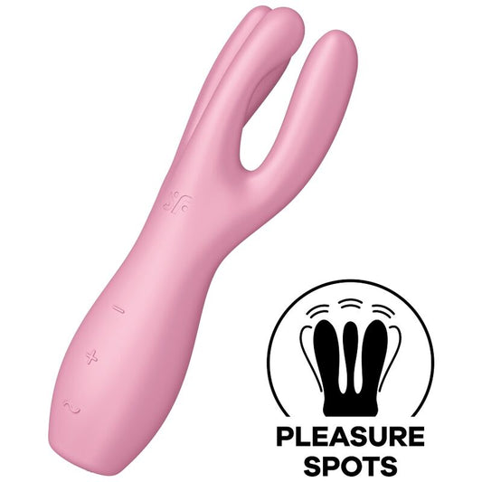 Satisfyer Vibrador Trío 3 Rosa