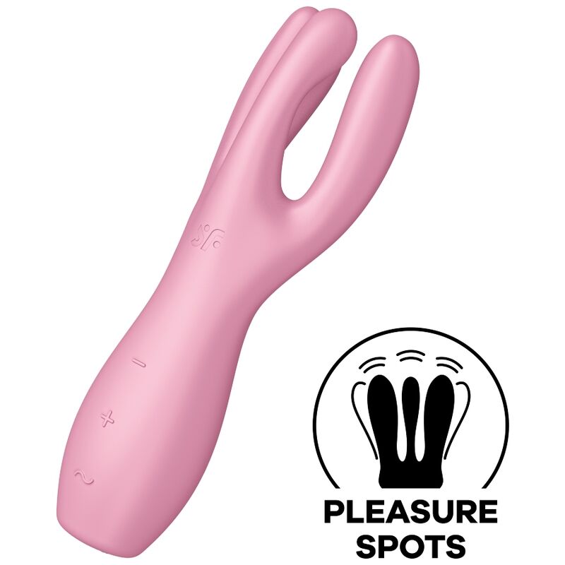Satisfyer Vibrador Trío 3 Rosa