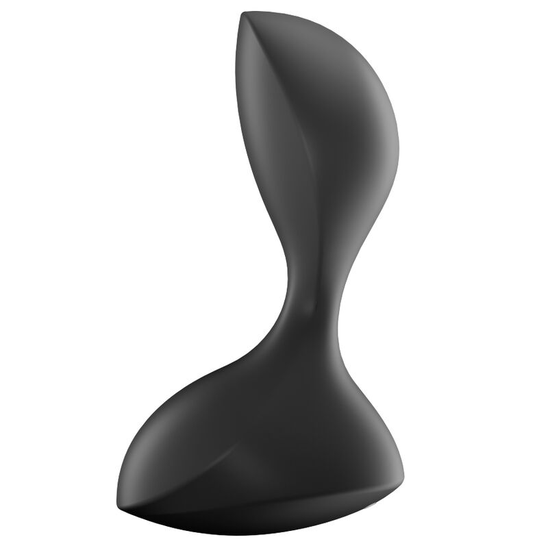 Satisfyer Aplicación de enchufe vibratorio Sweet Seal Negro