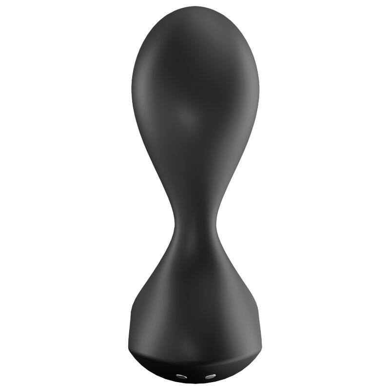 Satisfyer Aplicativo de Plugue Vibratório Sweet Seal Preto