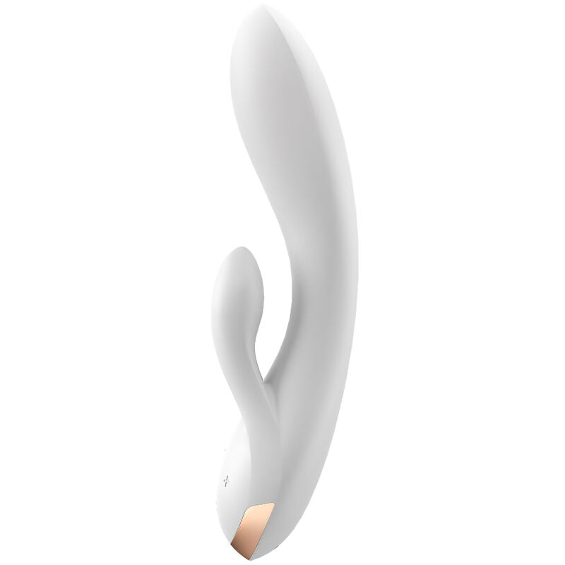 Satisfyer App Vibrador Doble Flex Blanco