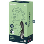 Satisfyer Aplicativo Vibrador Anal Heat Climax Preto
