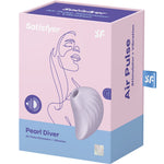 Satisfyer Estimulador e Vibrador de Pulso de Ar Pearl Diver Violeta