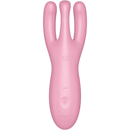 Satisfyer App Vibrador Threesome 4 Rosa
