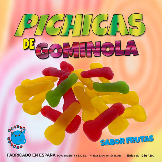 Diablo Goloso - Fatias de Goma de Fruta