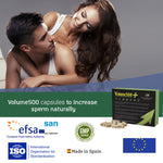500 Cosmetics Volume 500 Aumento del Esperma 30 cápsulas