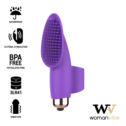 Estimulador de Dedo de Silicona Aisha de Womanvibe