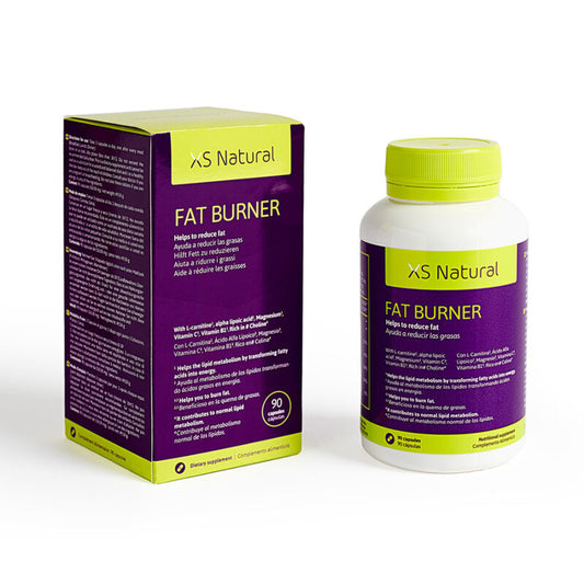 500 Cosmetics XS Fat Burner Cápsulas Queima-Gorduras — embalagem