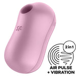 Satisfyer Estimulador e Vibrador de Pulso de Ar Cotton Candy Lilás