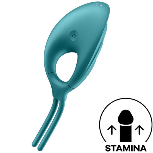 Satisfyer Vibrador de Anel Swordsman Verde