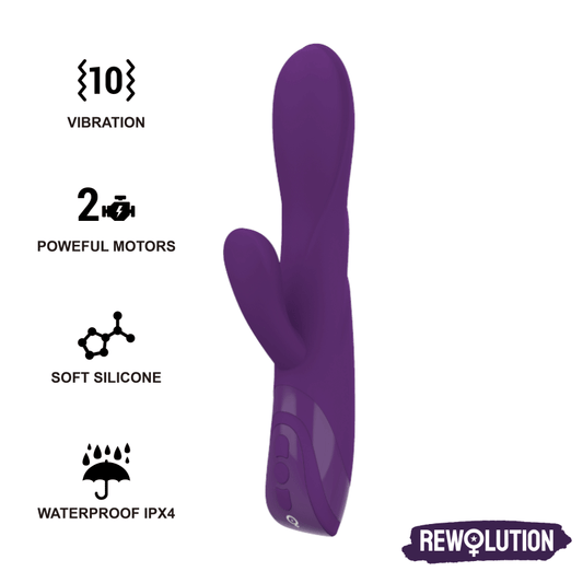 Rewolution Vibrador Flexible Reworabbit con conejo