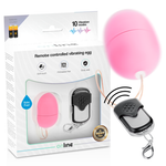 Huevo vibrador online con control remoto S rosa