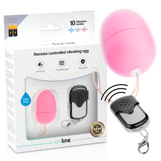 Online Ovo Vibrante Com Controle Remoto S Rosa
