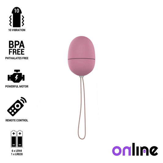 Online Ovo Vibrante Com Controle Remoto S Rosa