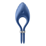 Satisfyer Vibrador de Anillo Dualismo Azul