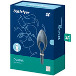 Satisfyer Vibrador de Anel Duelismo Cinza