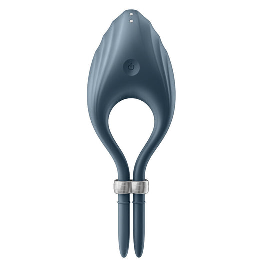 Satisfyer Vibrador de Anel Duelismo Cinza