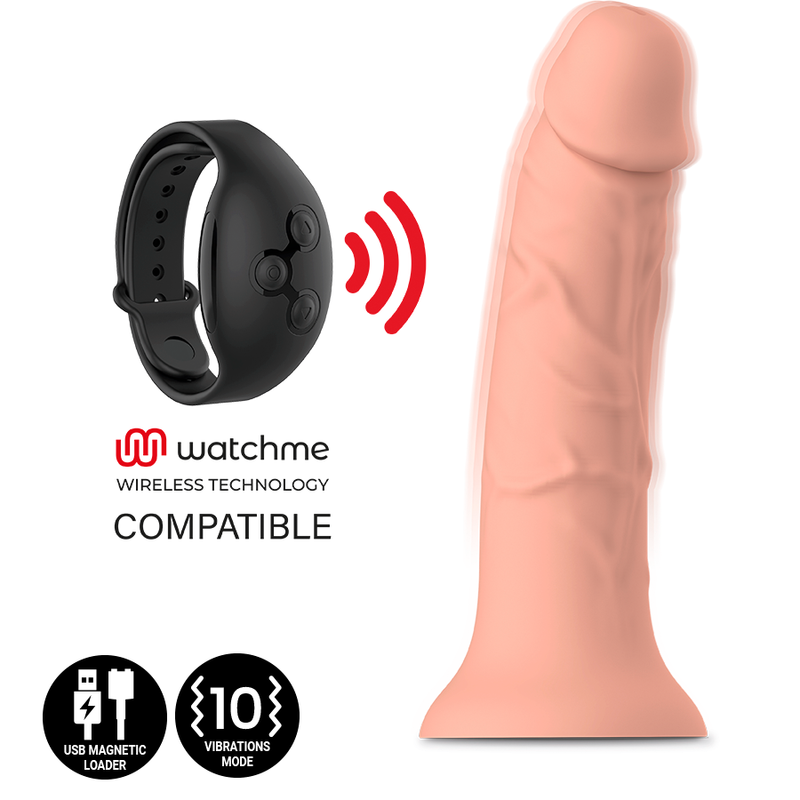 Mythology Asher Original Dildo S - Vibrador Compatível Com A Tecnologia Watchme Wireless