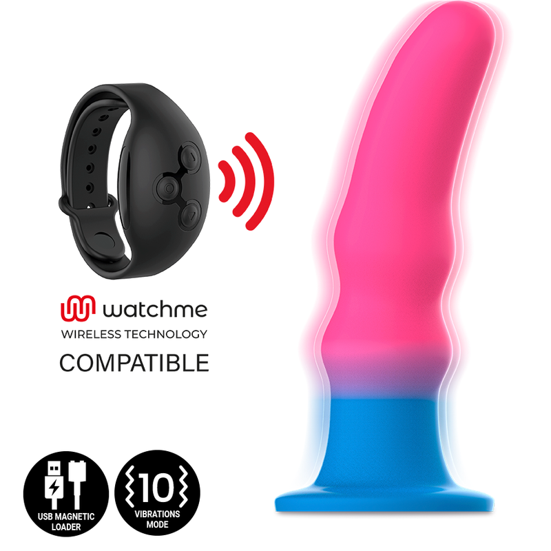 Mitología Kuno Utopía Dildo S - Vibrador Watchme Tecnología Inalámbrica Compatible