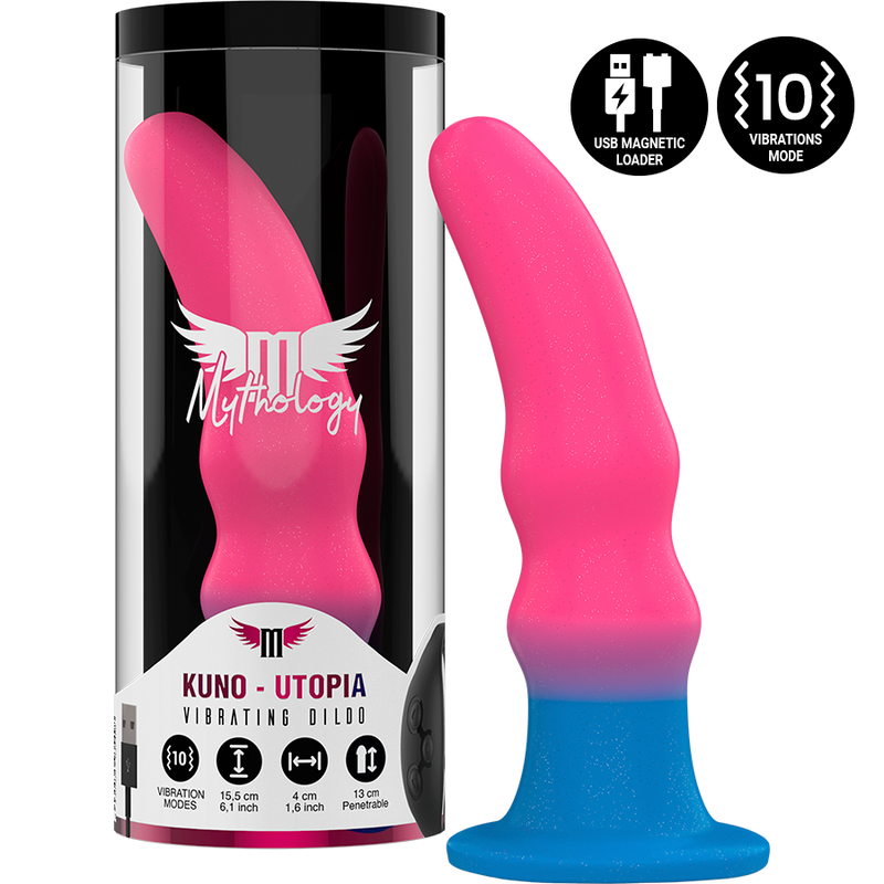 Mythology Kuno Utopia Dildo M - Vibrador Compatível Com A Tecnologia Watchme Wireless