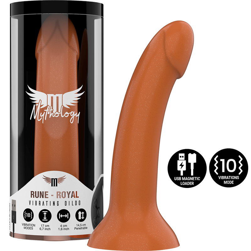 Mythology Rune Royal Dildo M - Vibrador Watchme Tecnología Inalámbrica Compatible