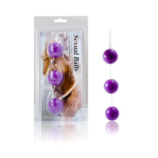Baile Bolas Anales Moradas Strip ABS