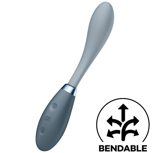 Satisfyer Multi Vibrador G-spot Flex 3 Cinza
