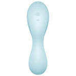Satisfyer Curvy Trinity 5 Estimulador de Pulso de Ar e Aplicativo Vibrador Azul