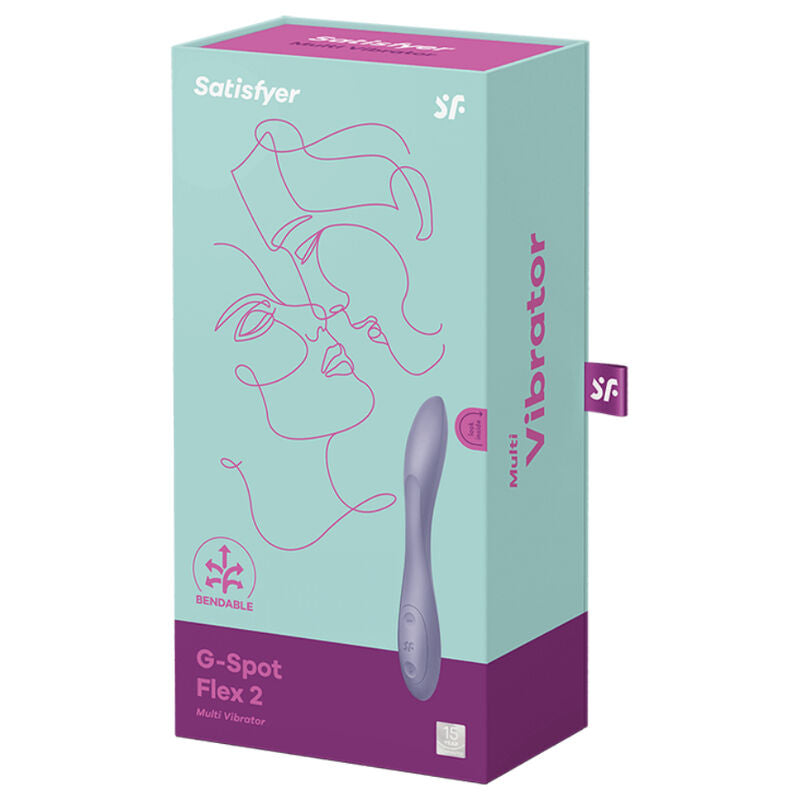Satisfyer Multi Vibrador G-spot Flex 2 Roxo